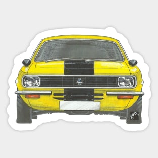 Geo3Doodles Hillman Avenger Tiger I Doodle Sticker